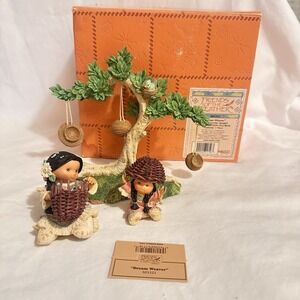SIGNED Friends of the Feather Dream Weaver 1997 Enesco #303321